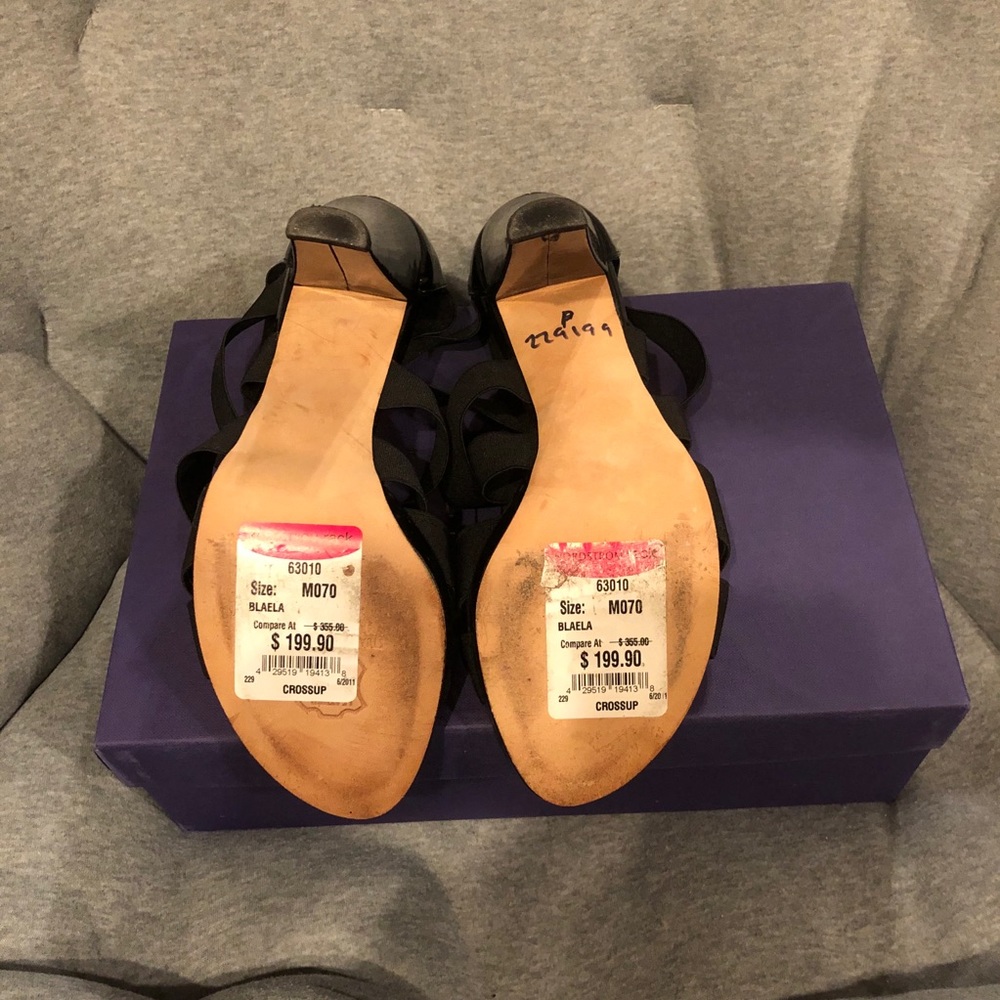 STUART WEITZMAN Crossup Sandal - Picture 8 of 10